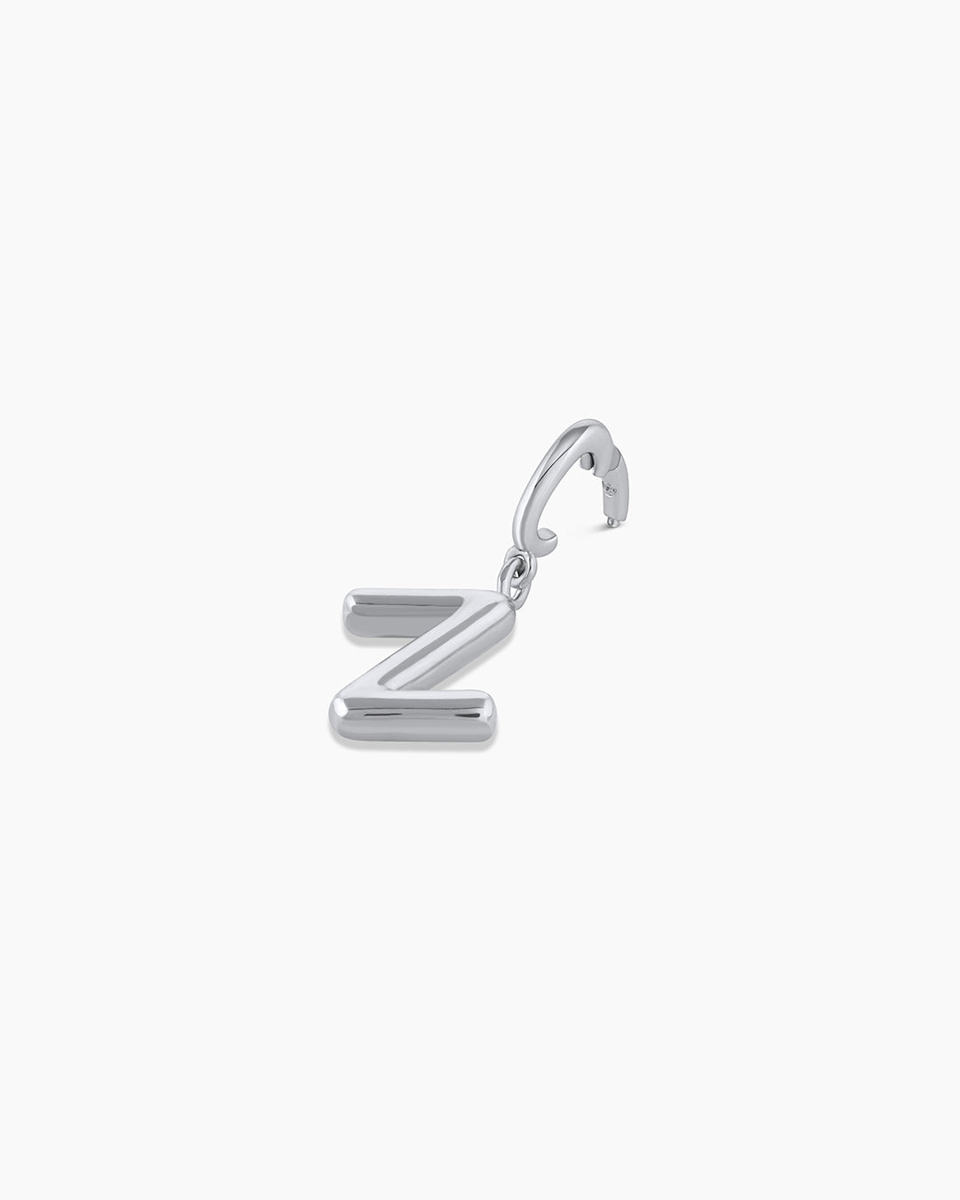 Alphabet Helium Parker Charm || option:: Silver Plated, Z