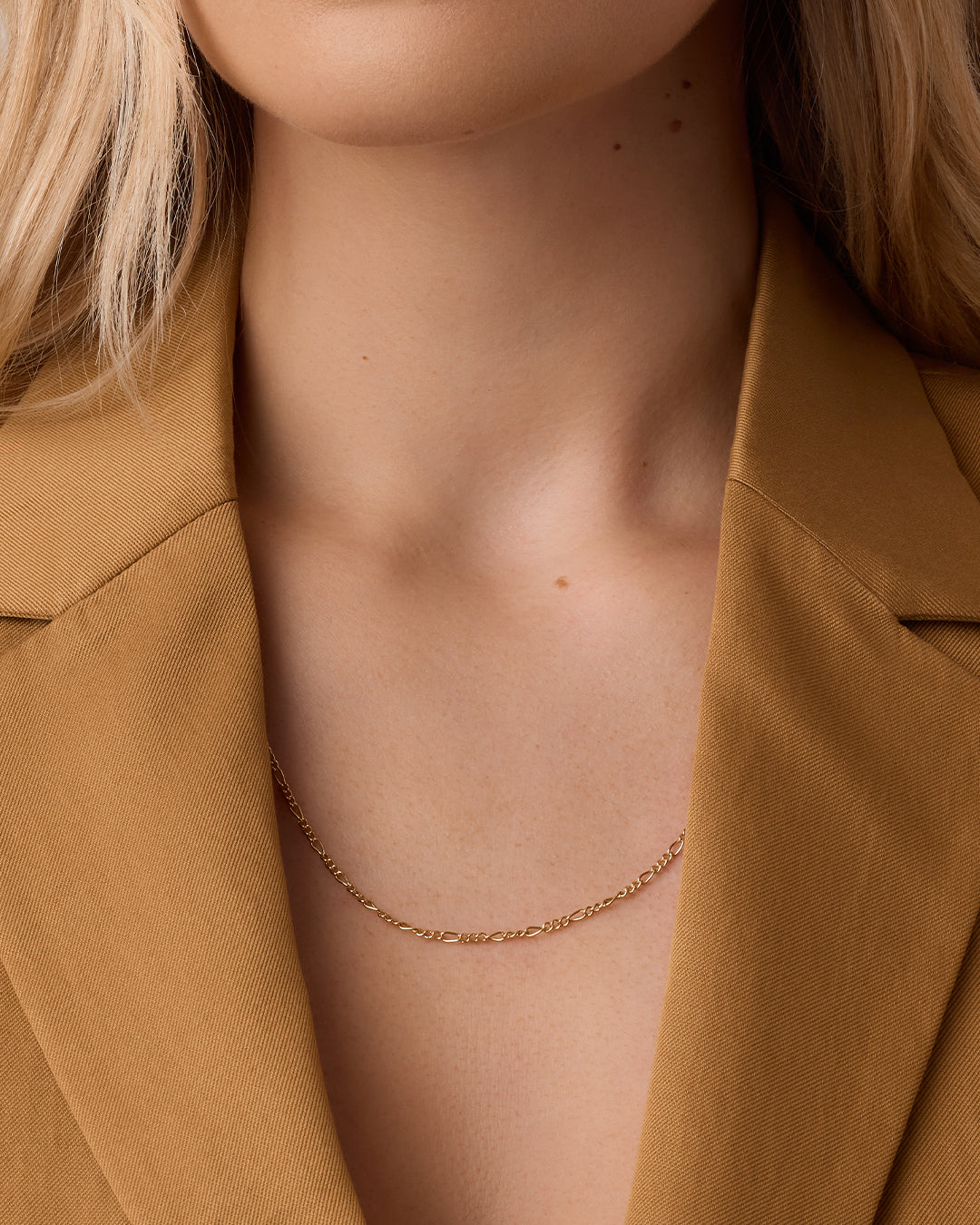 Enzo Long Necklace || option::18k Gold Plated