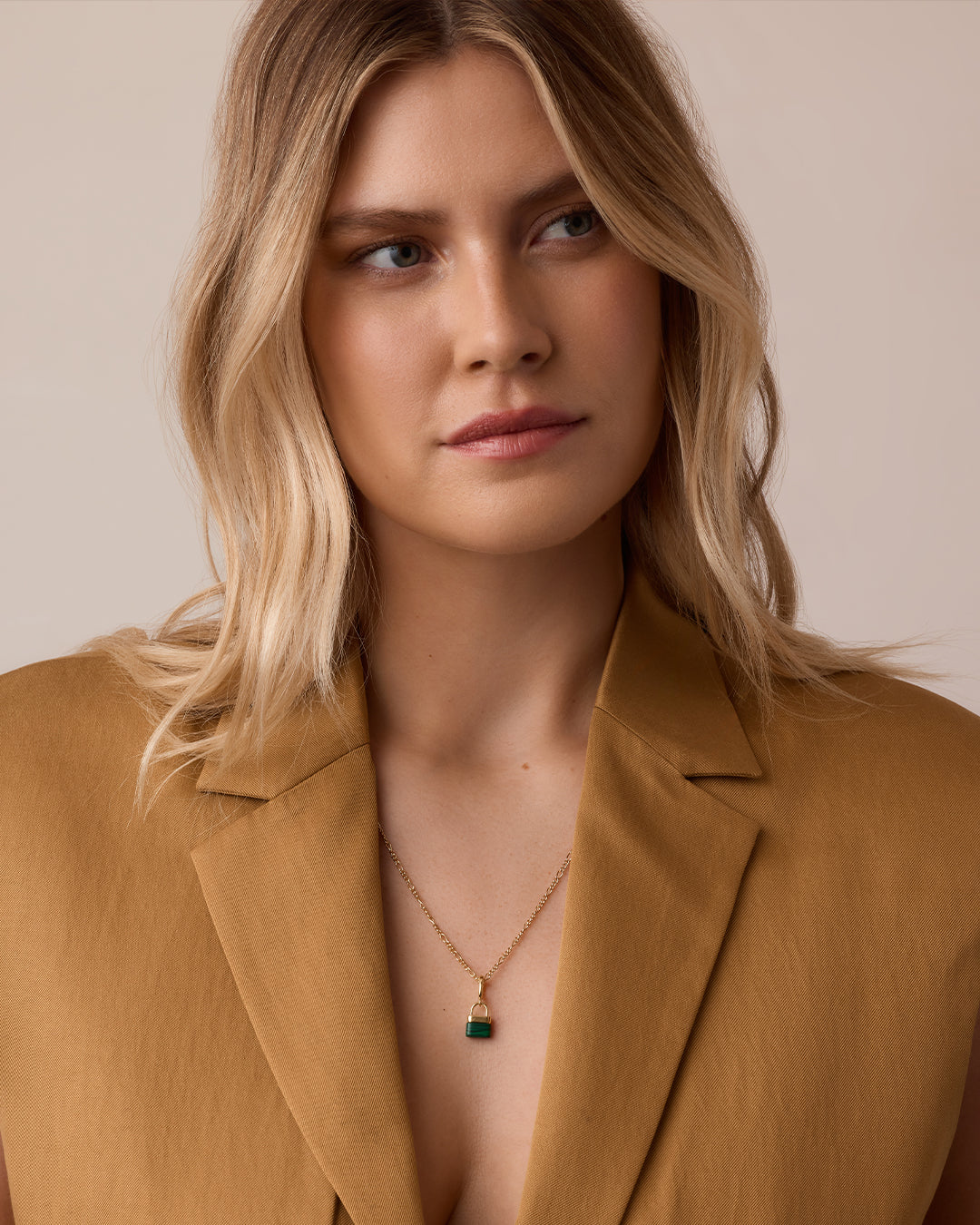 Enzo Long Necklace || option::18k Gold Plated