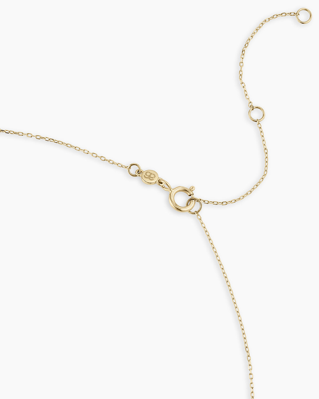14k Gold Cross Charm Necklace || option::14k Solid Gold