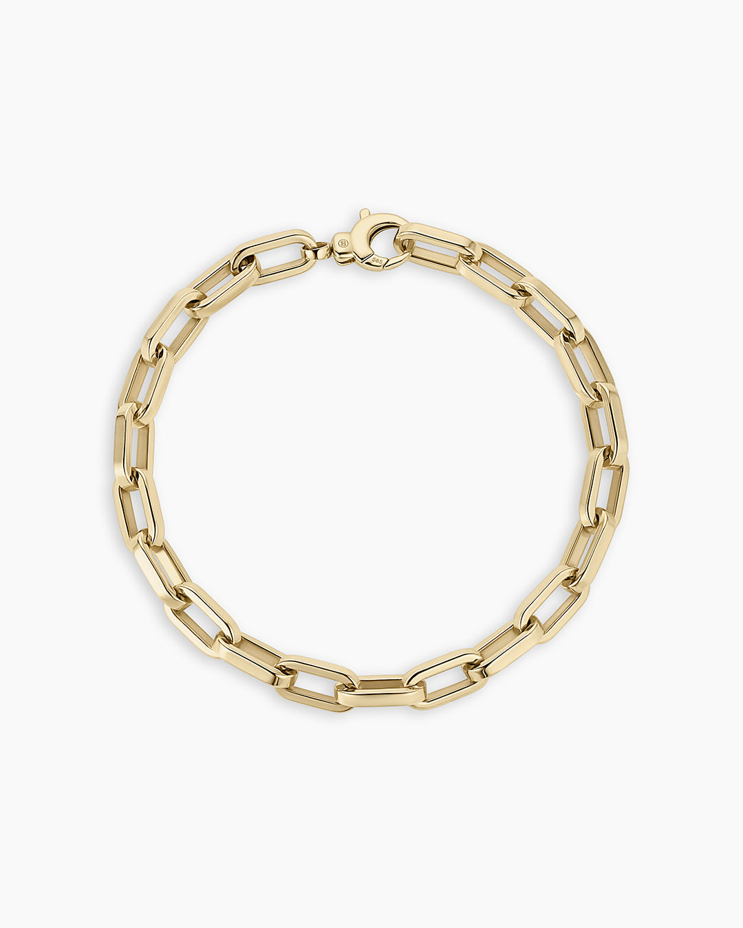 14k Gold Parker Luxe Bracelet || option::14k Solid Gold, 7 in.