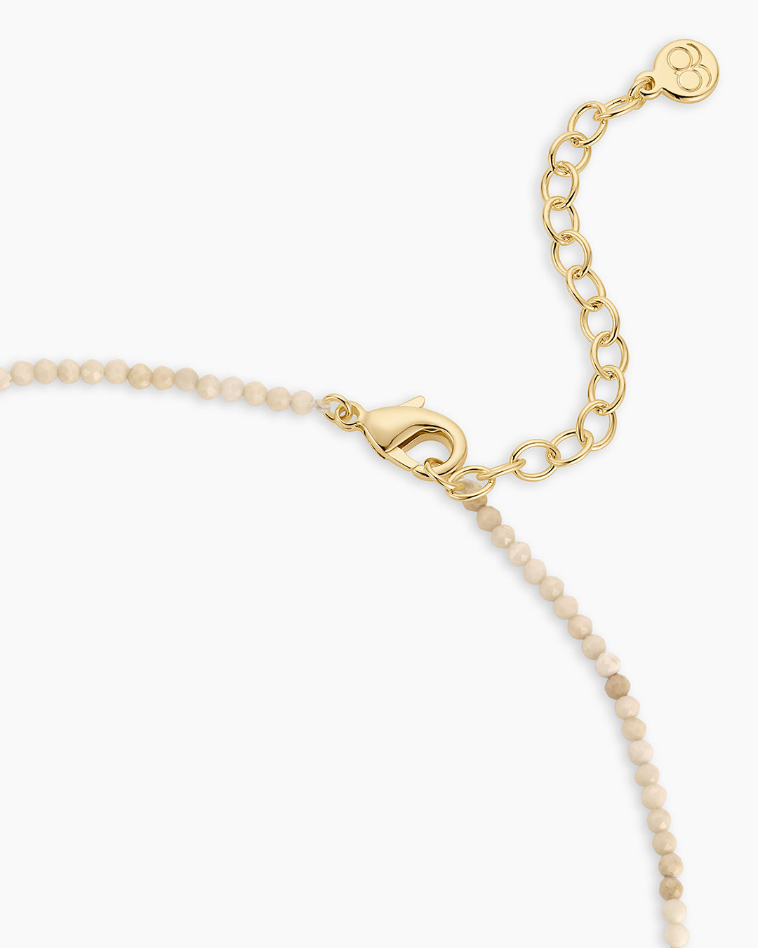 Ocean Mini Charm Necklace || option::18k Gold Plated