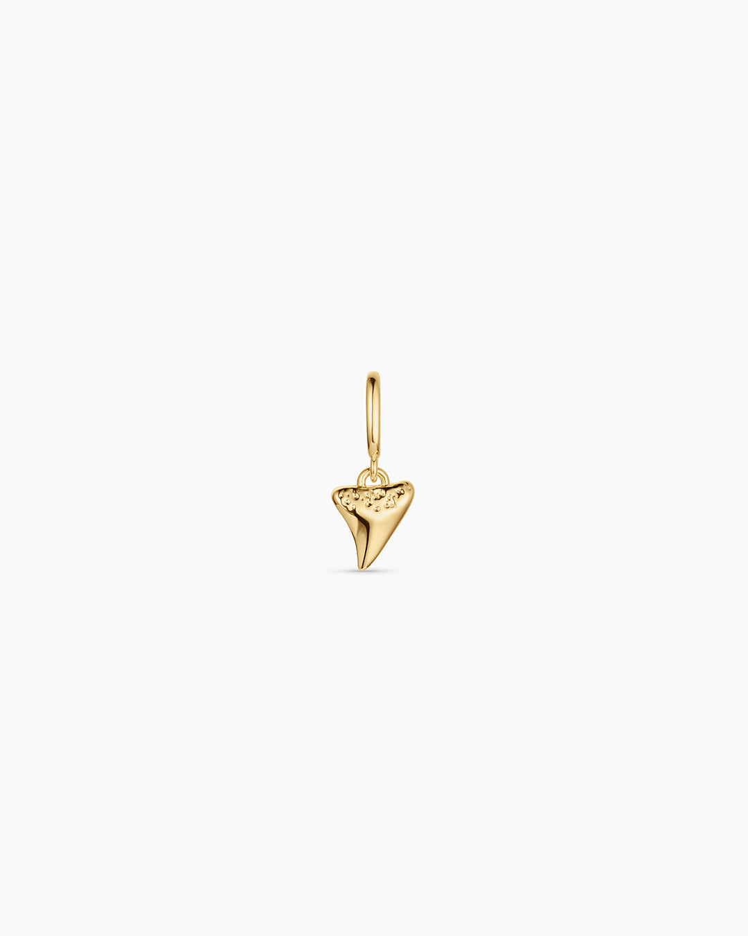 Shark Tooth Parker Charm || option::18k Gold Plated