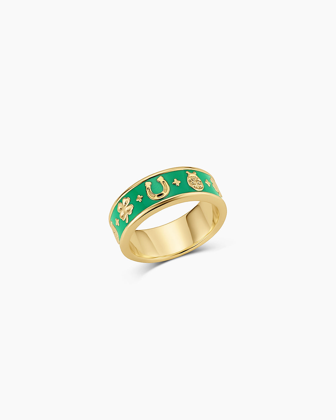 Feeling Lucky Ring || option::18k Gold Plated