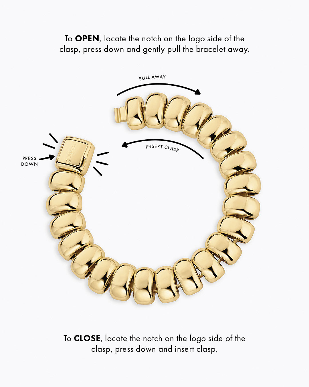Charlie Bracelet || option::18k Gold Plated