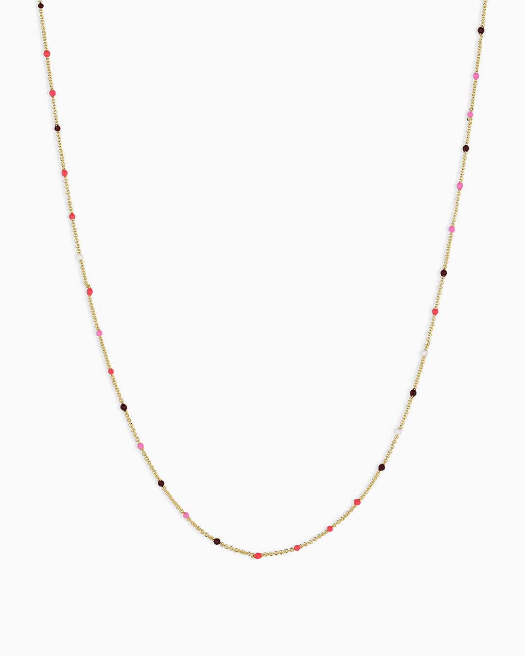 Capri Necklace || option::18k Gold Plated, Malibu