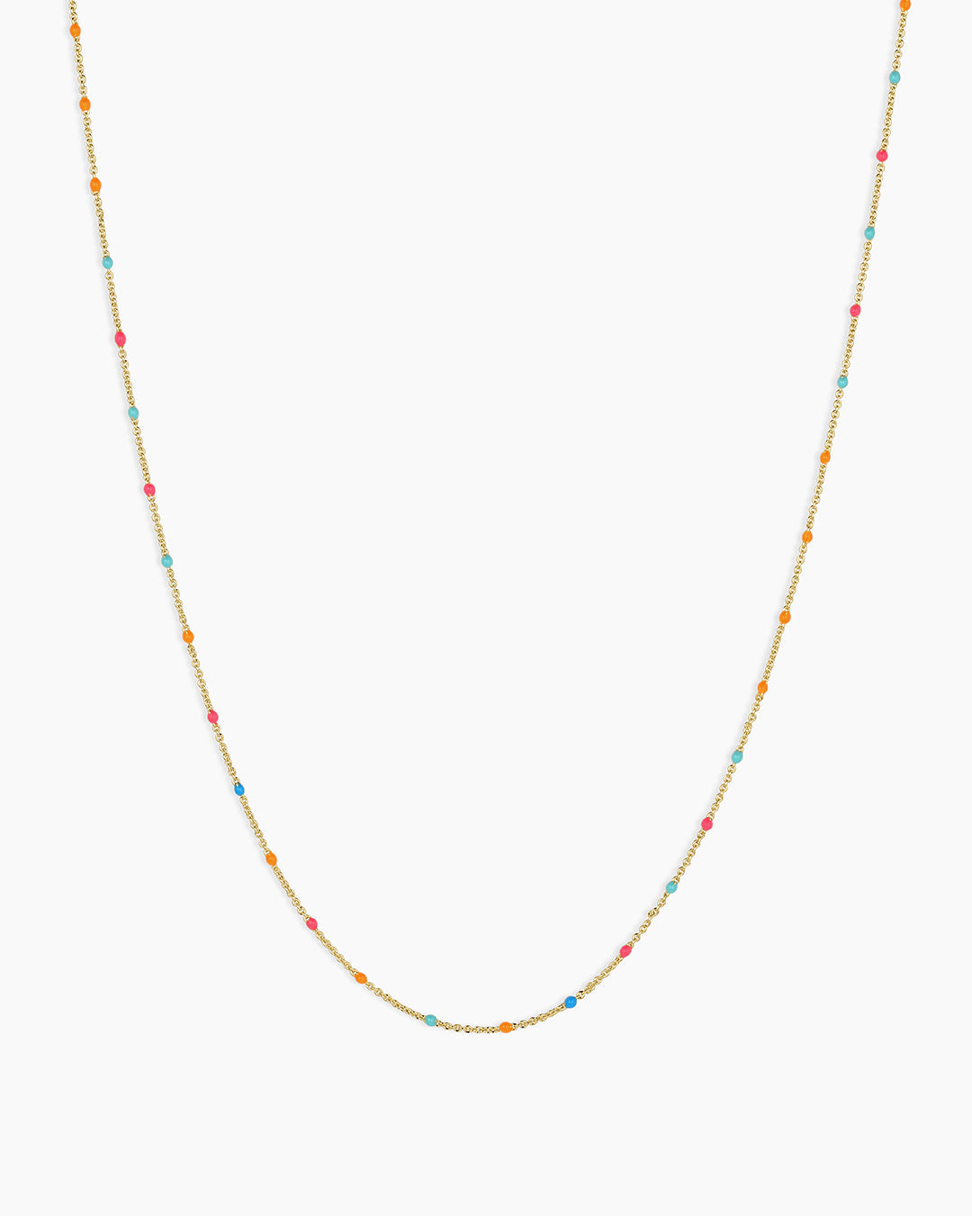 Capri Necklace || option::18k Gold Plated, Miami