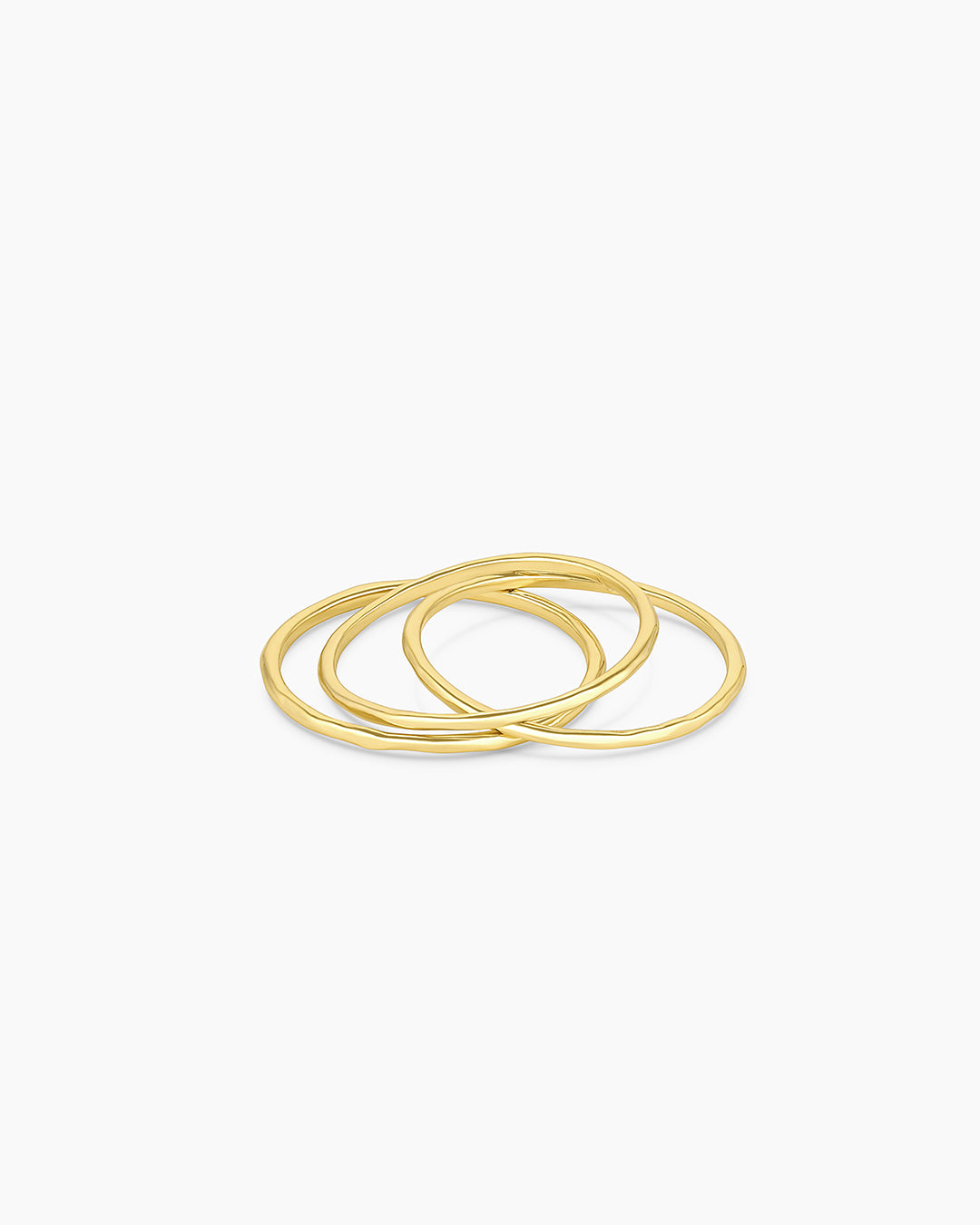 G Ring set || option::18k Gold Plated