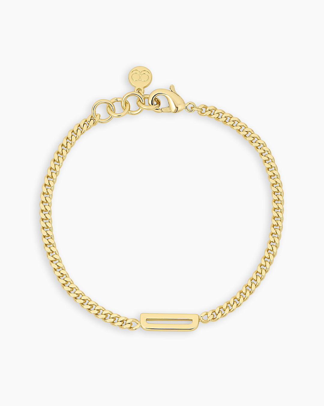 Wilder Alphabet Bracelet Alphabet Bracelet #D || option::18k Gold Plated, D