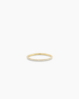 14K Diamond Bar Eternity Ring