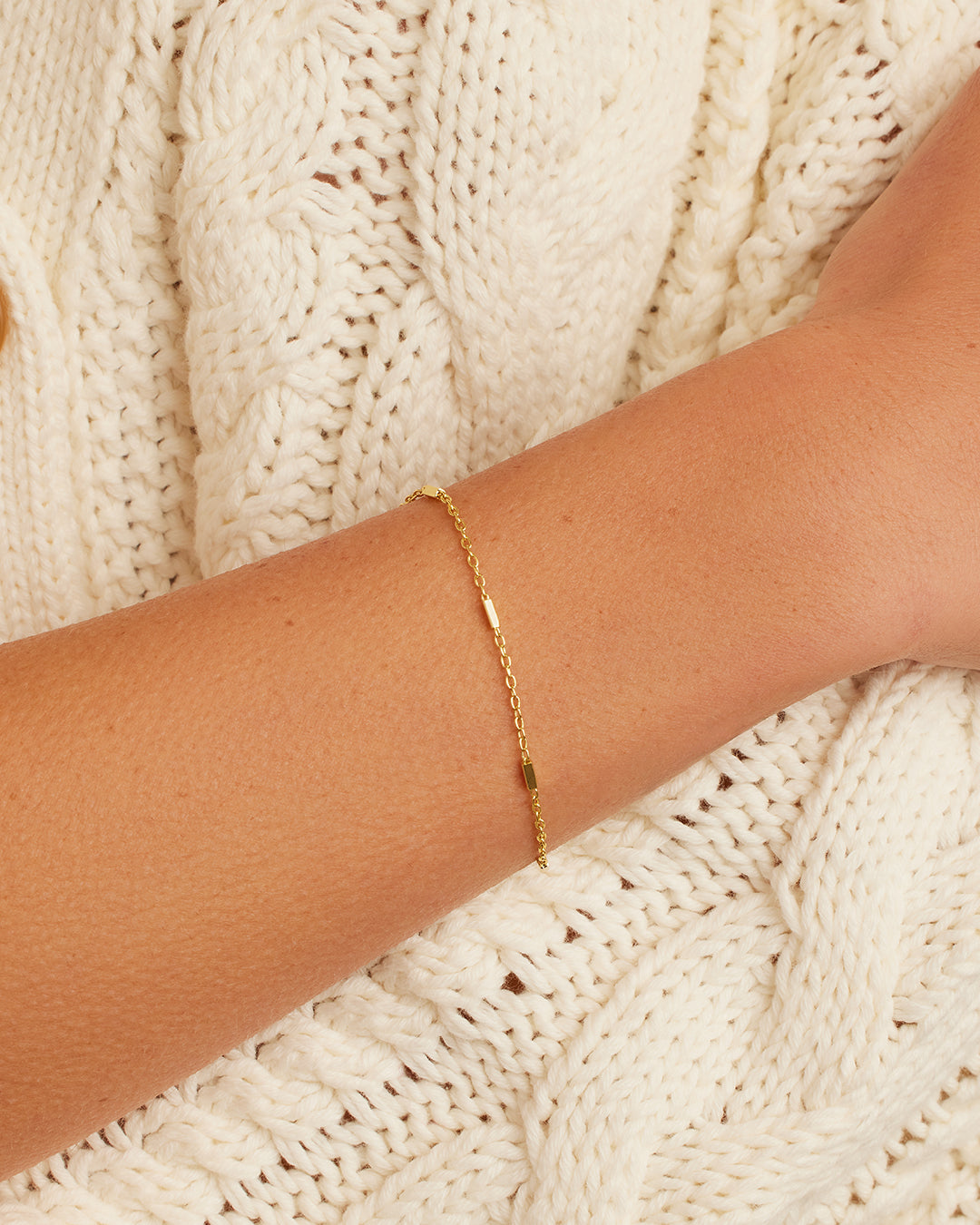 Tatum Bracelet || option::Gold Plated