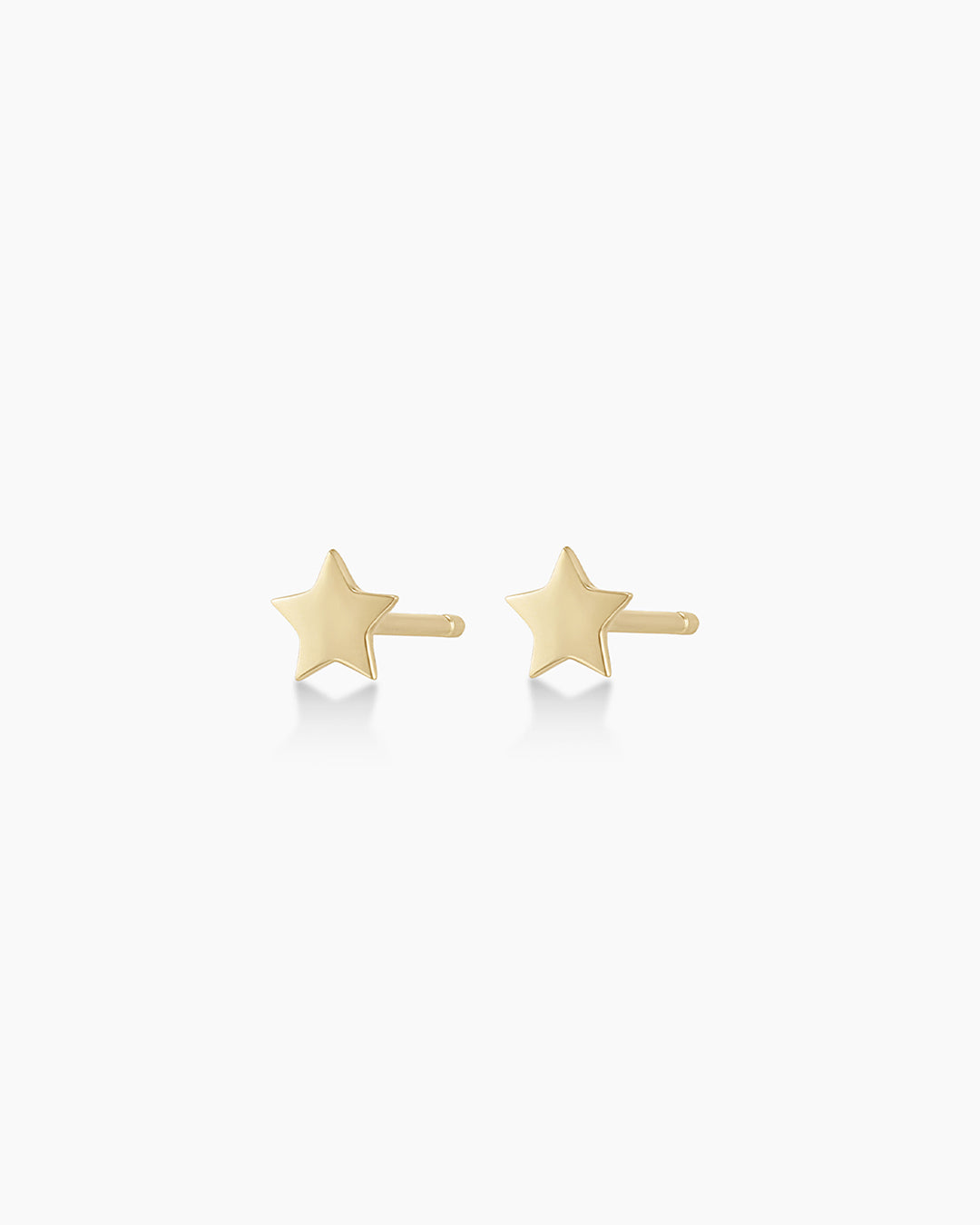 Star Stud || option::14k Solid Gold, Pair