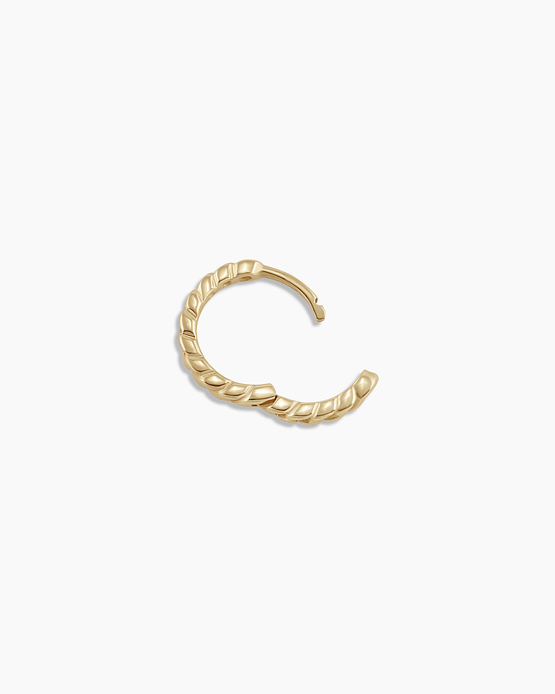 Wilder Huggie || option::14k Solid Gold