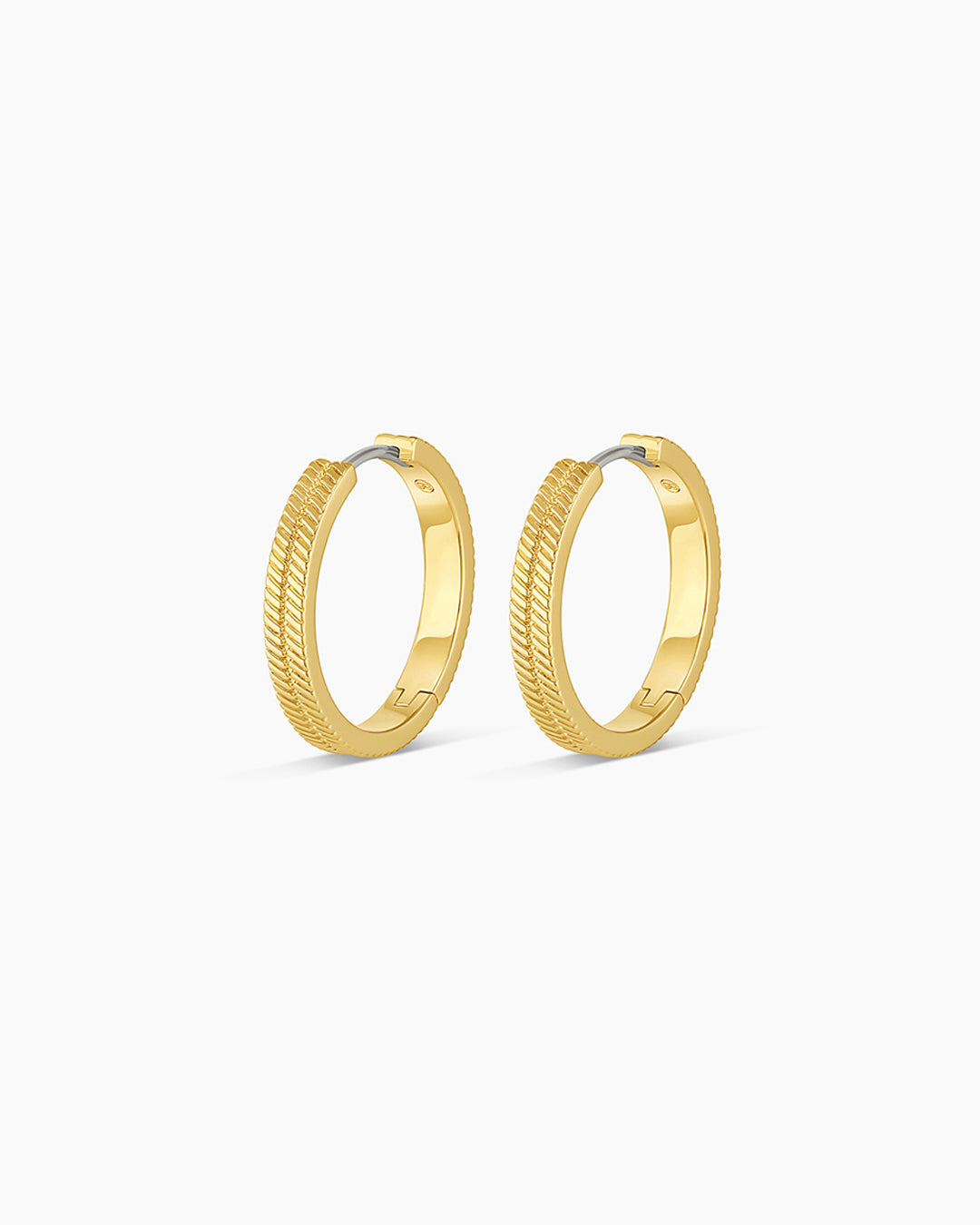 Venice Hoops || option::18k Gold Plated