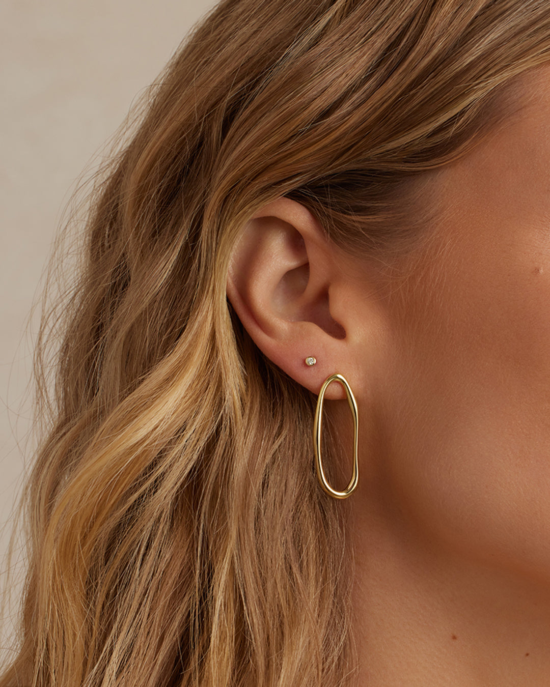 Jagger Studs || option::Gold Plated