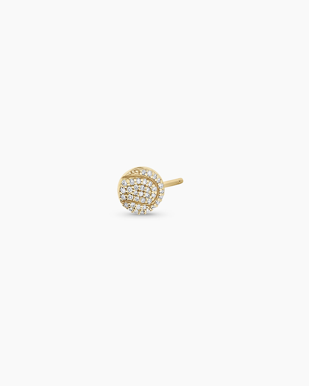 Diamond Ace Studs || option::14k Solid Gold