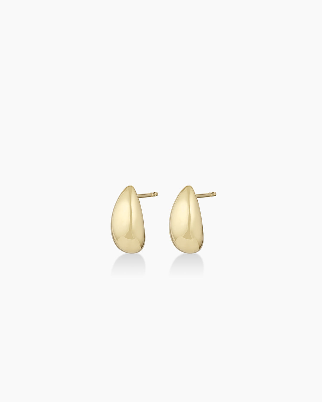 14k Gold Banks Studs || option::14k Solid Gold