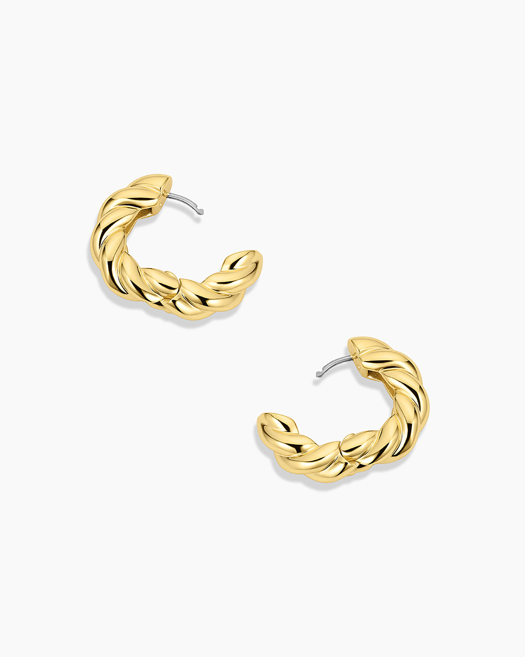 Crew Helium Hoops || option::18k Gold Plated