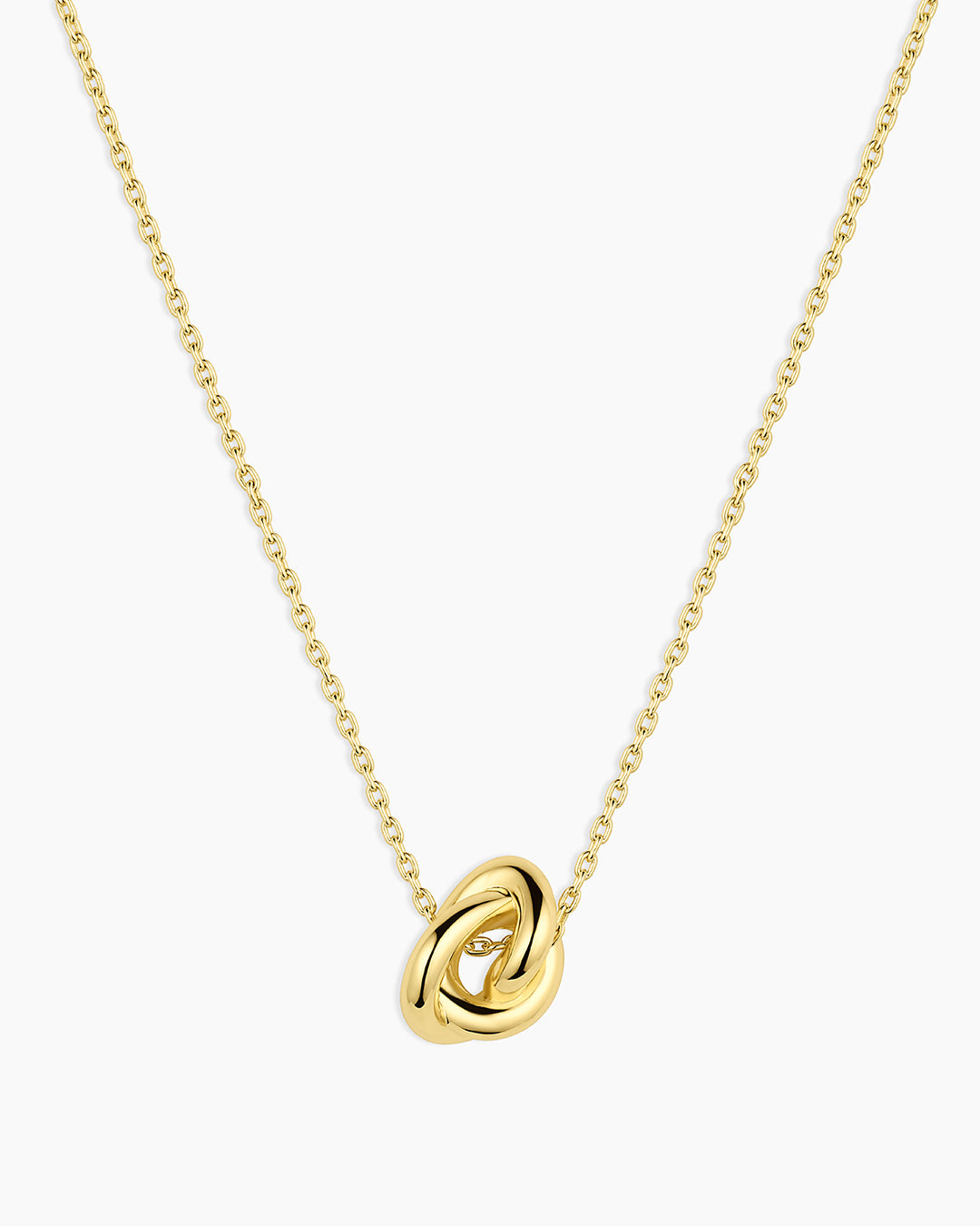 Infinity Knot Necklace || option::Gold Plated