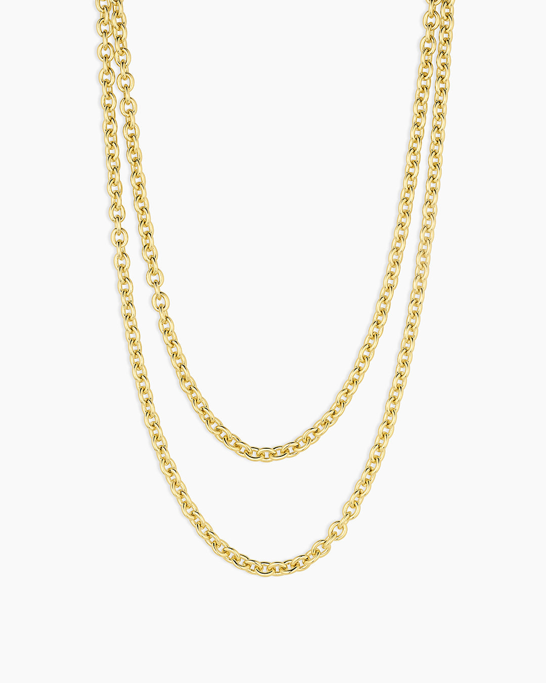 Avery Necklace || option::18k Gold Plated