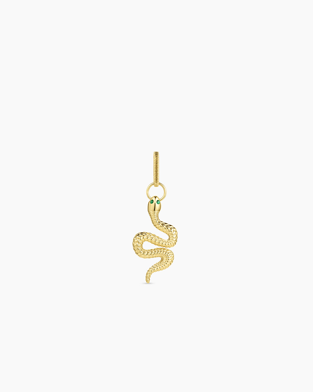 Snake Statement Charm || option::18k Gold Plated