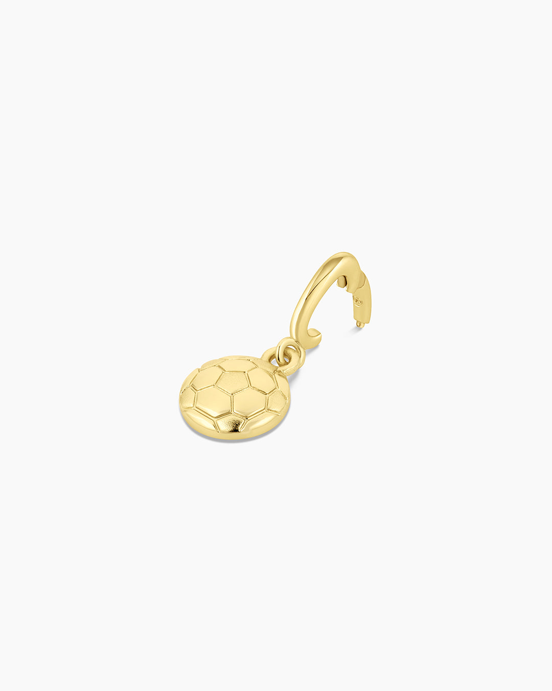 Varsity Parker Charm || option::18k Gold Plated, Soccer