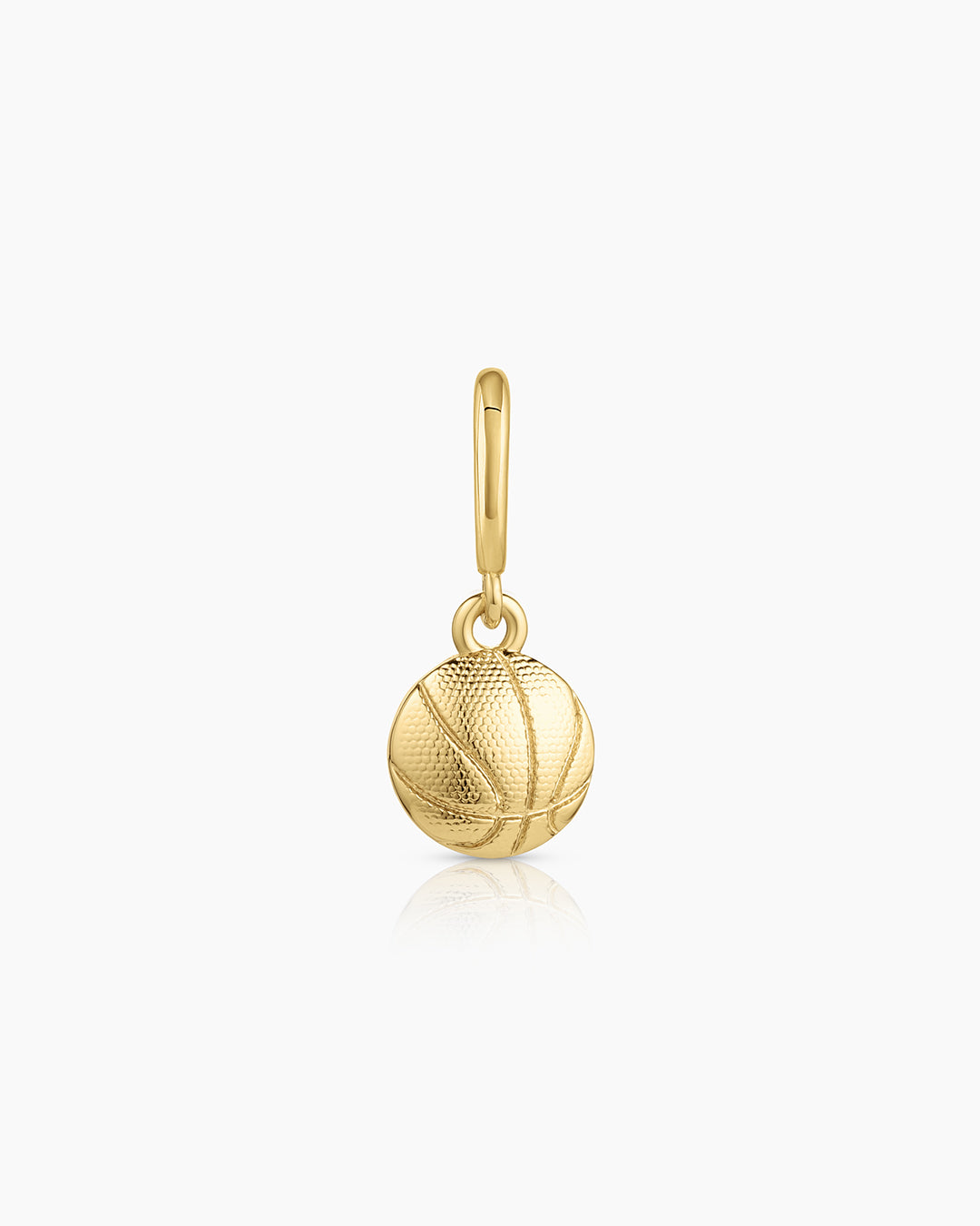 Varsity Parker Charm || option::18k Gold Plated, Basketball