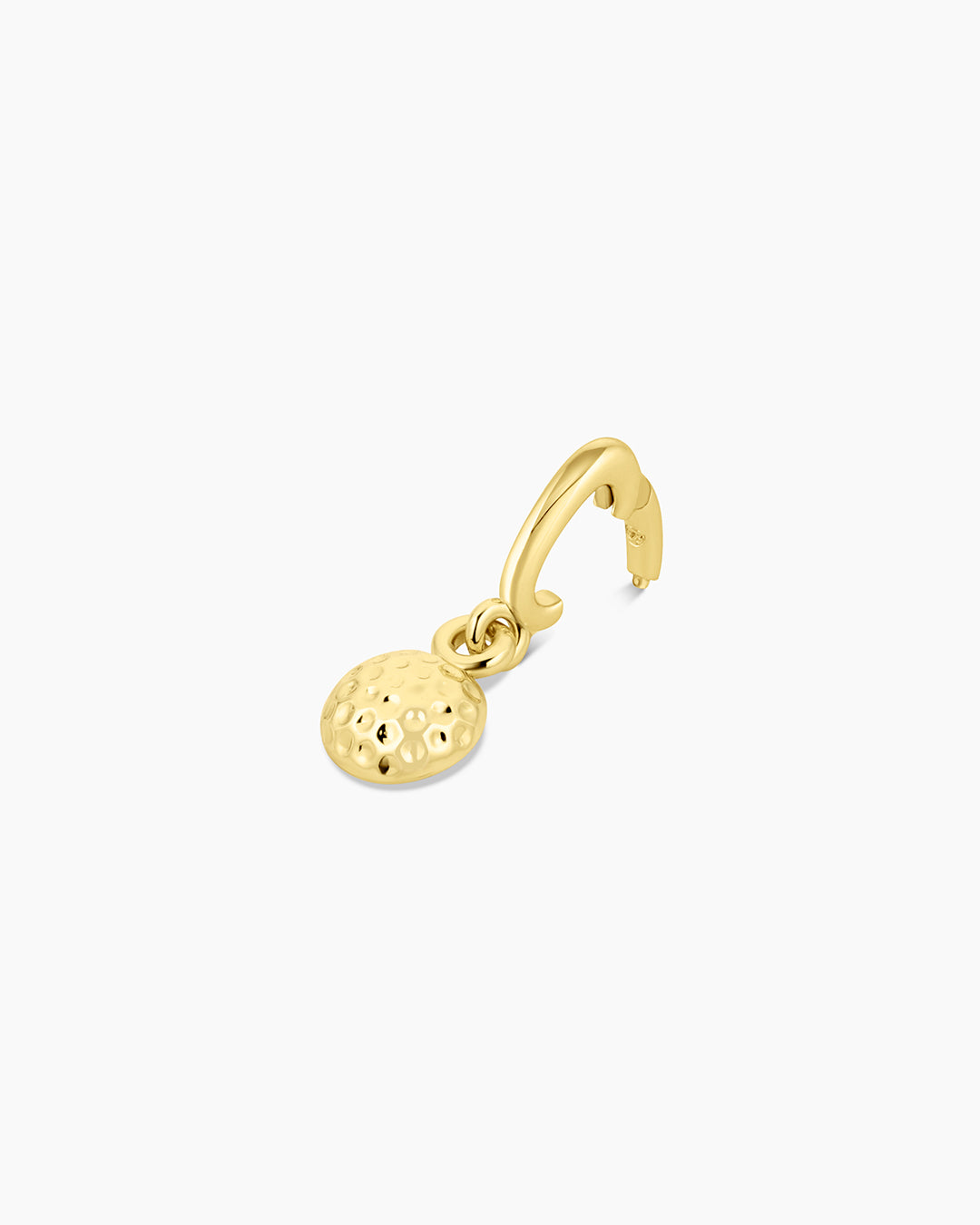 Varsity Parker Charm || option::18k Gold Plated, Golf