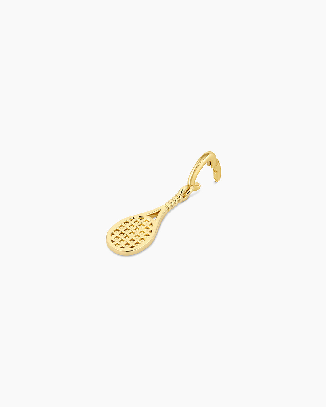 Varsity Parker Charm || option::18k Gold Plated, Tennis