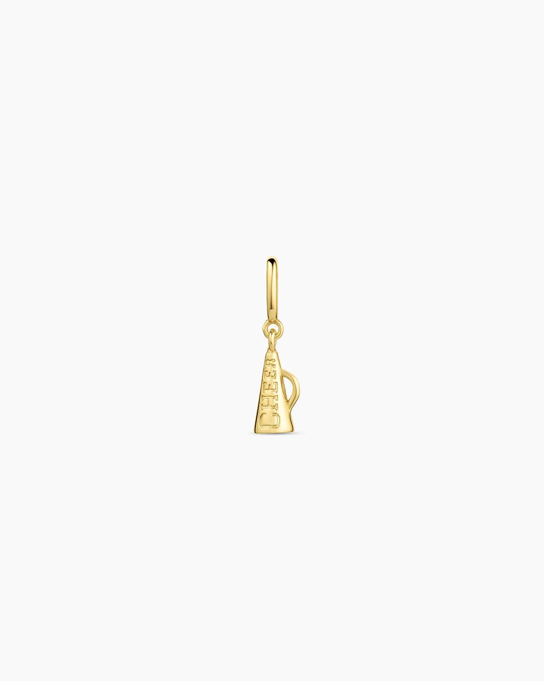 Varsity Parker Charm || option::18k Gold Plated, Cheer