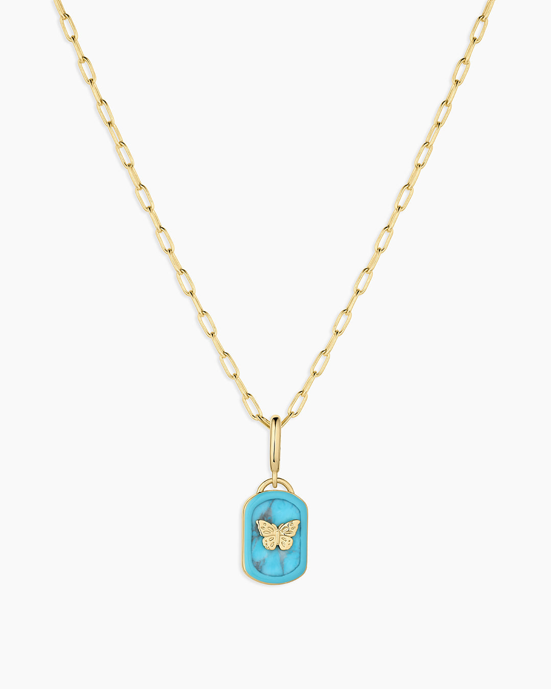 Power Gemstone Parker
Charm Necklace Healing || option::18k Gold Plated, Turquoise