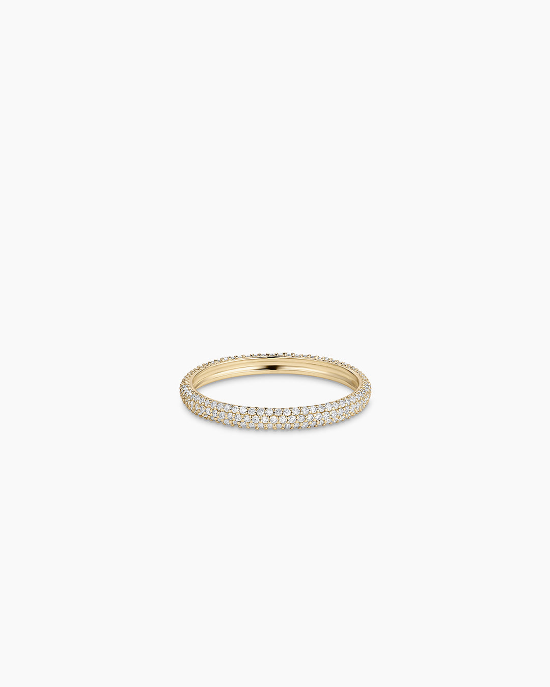 Diamond Paseo Eternity Ring || option::14k Solid Gold