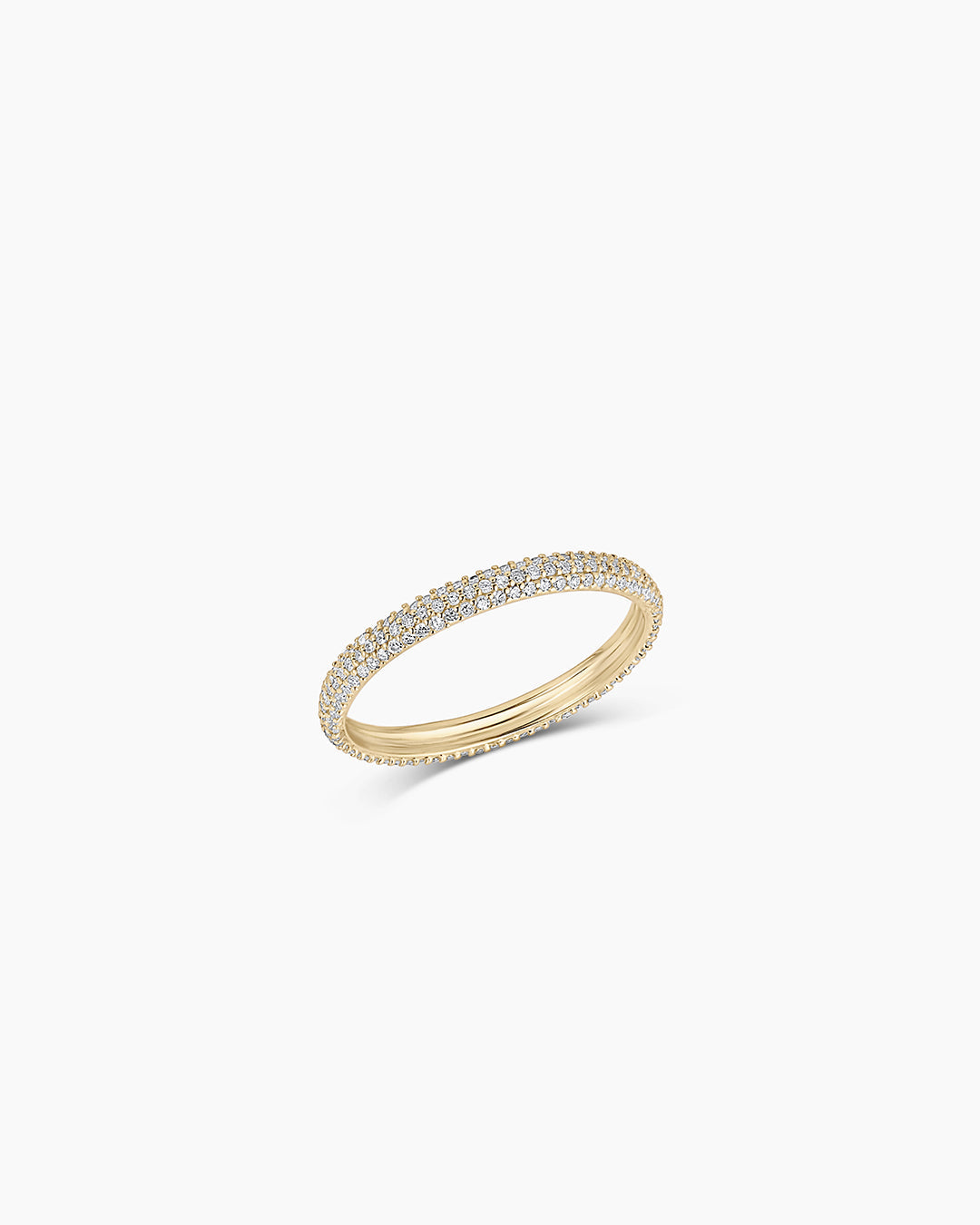 Diamond Paseo Eternity Ring || option::14k Solid Gold