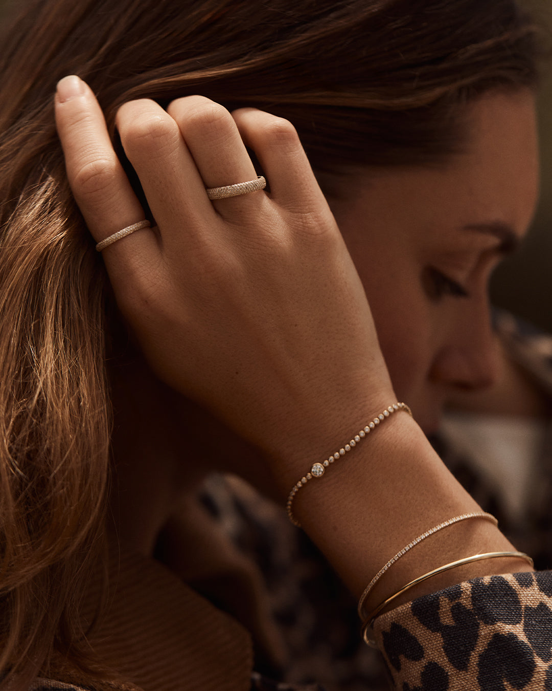 Diamond Paseo Eternity Ring || option::14k Solid Gold