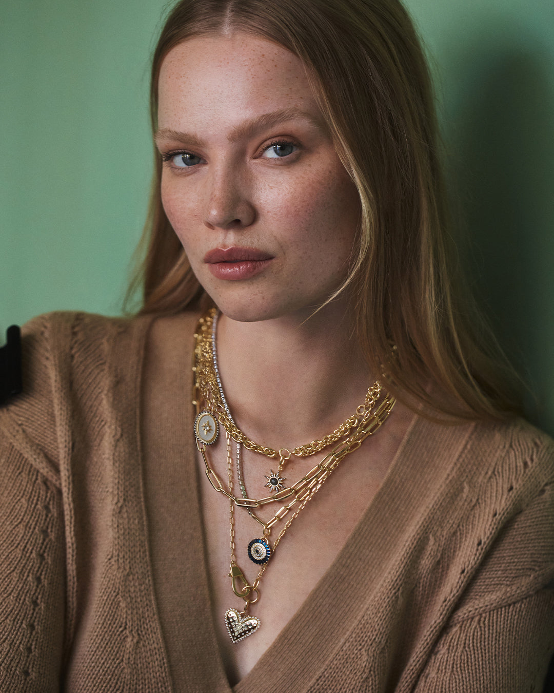 Vintage Burst Coin Parker Charm || option::18k Gold Plated