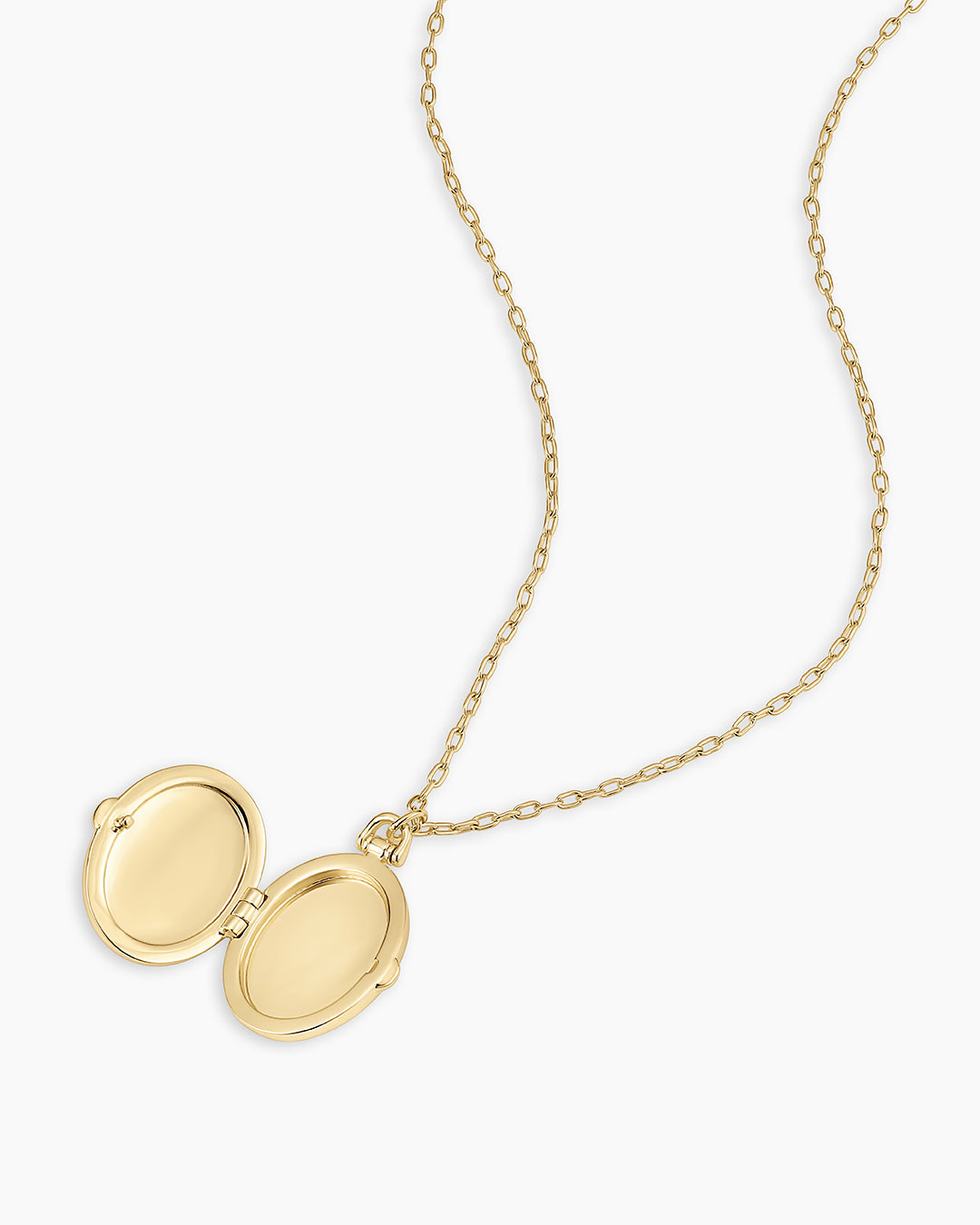 Celeste Locket Necklace || option::18k Gold Plated