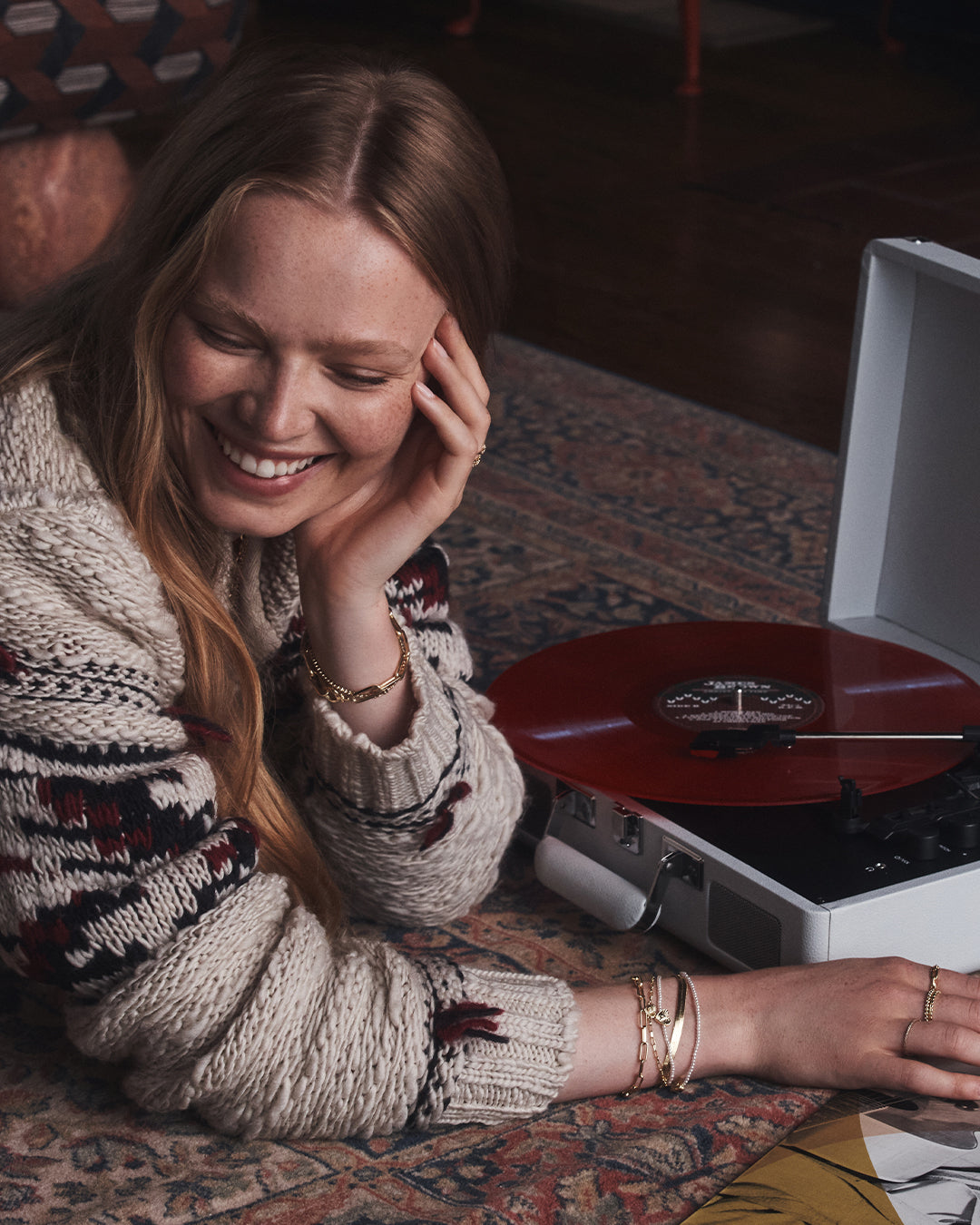 Pearl Vintage Heart Alphabet Bracelet || option::18k Gold Plated, G