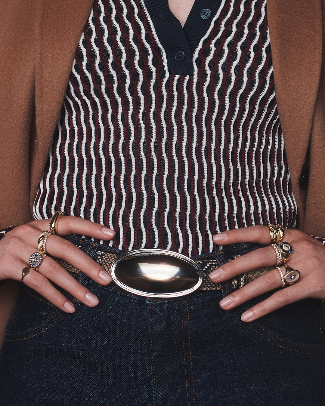 Vintage Burst Ring || option::18k Gold Plated