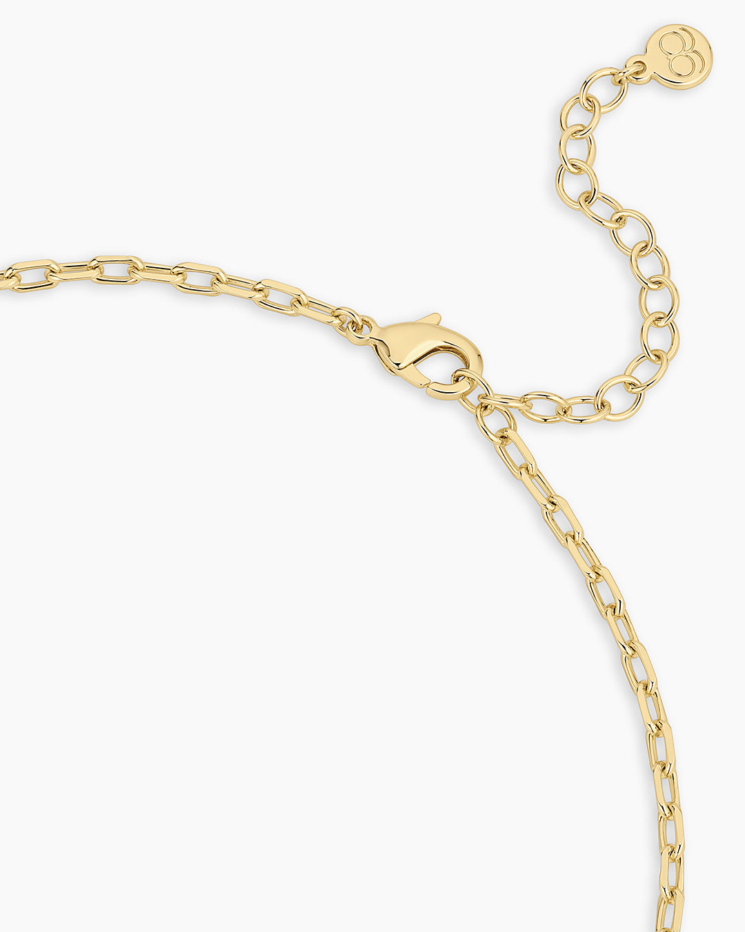 Western Parker Charm Necklace || option::18k Gold Plated 