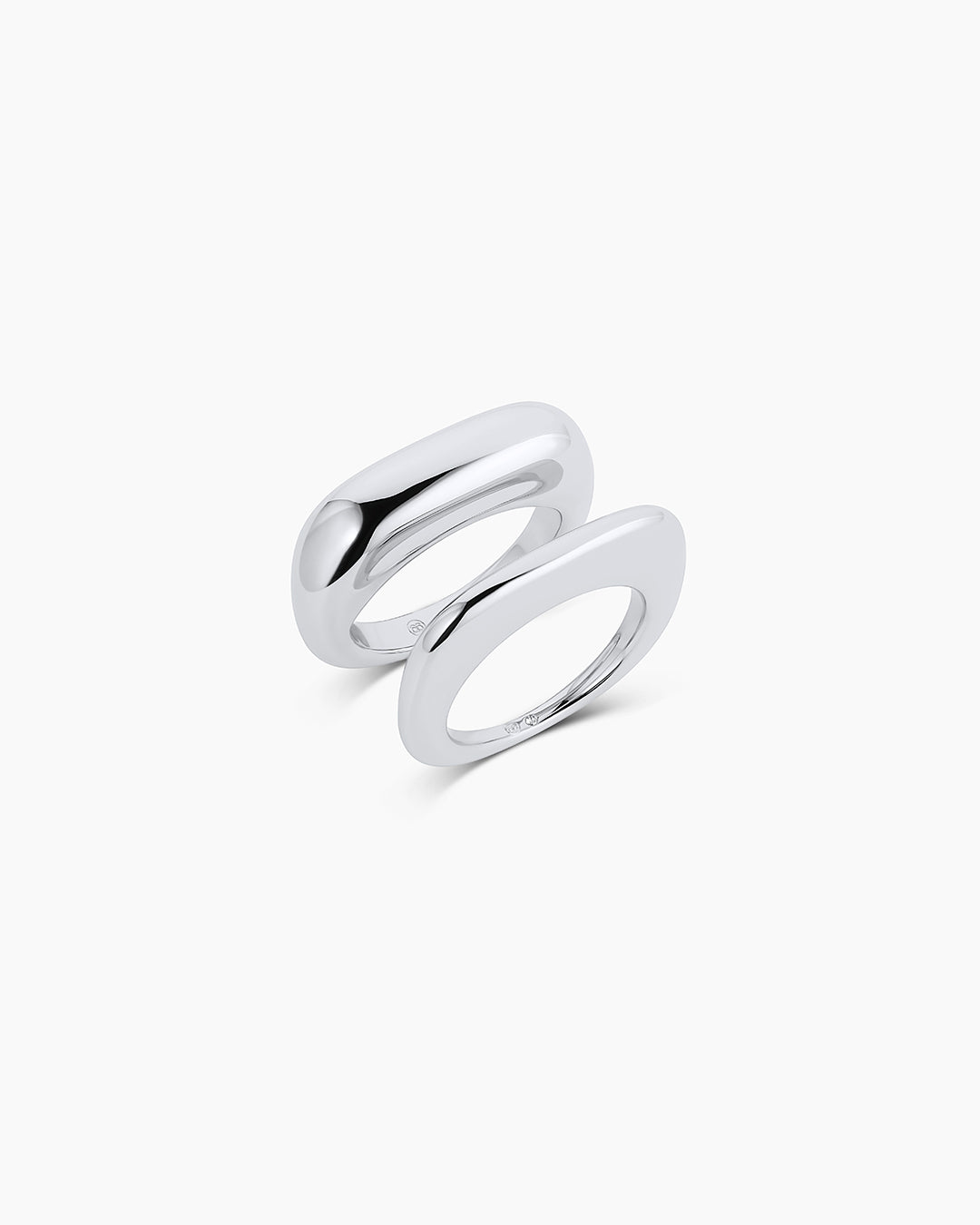 Charlie Ring Set || option::Silver Plated