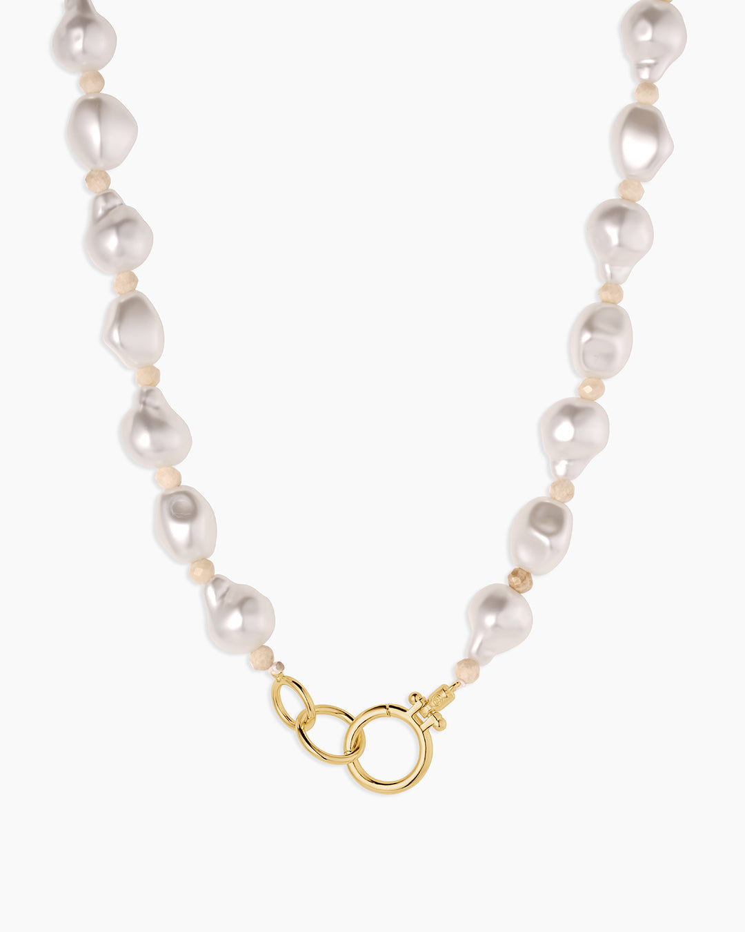 Pearl Cove Necklace || option::18k Gold Plated
