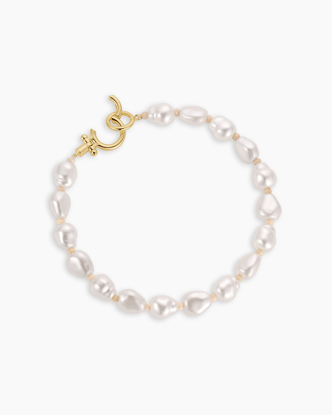 Pearl Cove Bracelet || option::18k Gold Plated