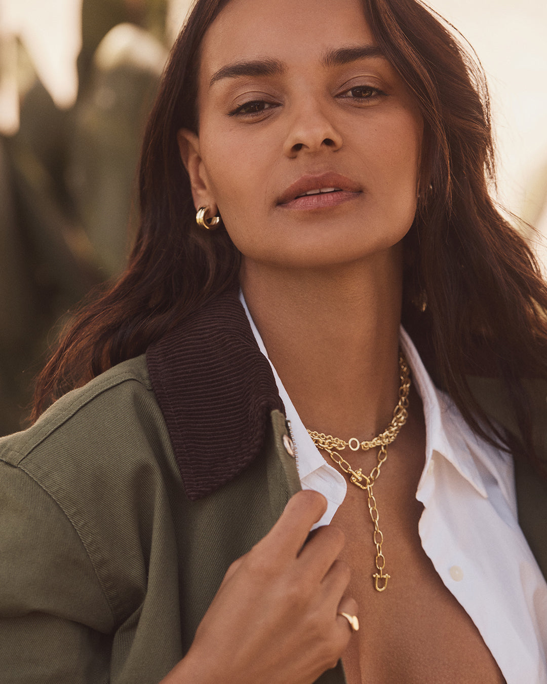 Bryce Necklace || option::18k Gold Plated