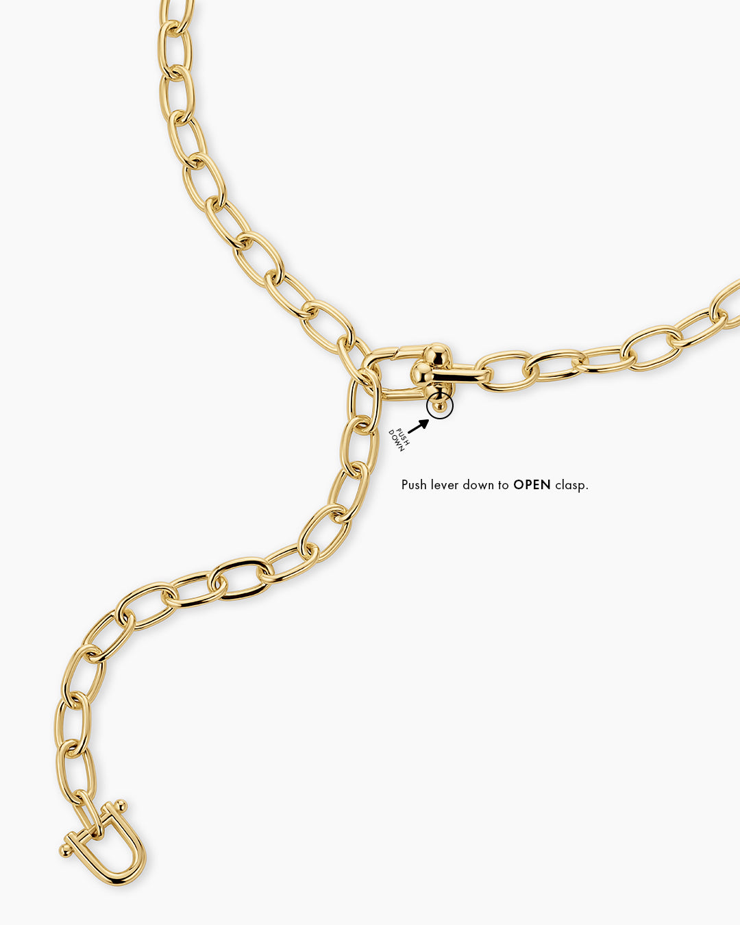 Atlas Lariat || option::18k Gold Plated
