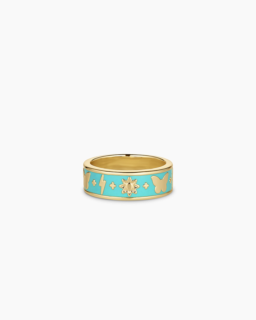 Lightning Strikes Ring || option::18k Gold Plated