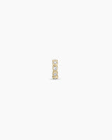 14K Classic Diamond Halo Charm