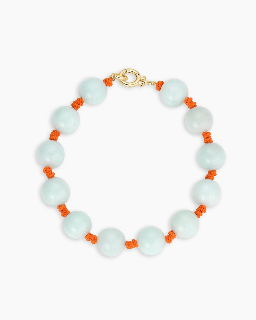 Porto Bracelet || option::18K Gold Plated, Seafoam