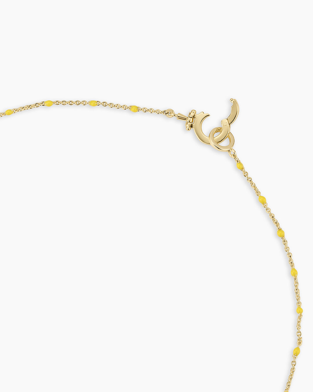 Capri Necklace || option::18K Gold Plated, Yellow