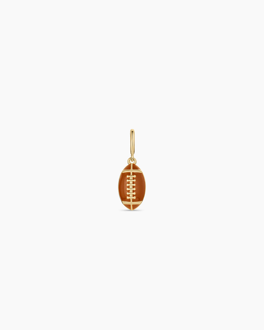 Scout Charm || option::18K Gold Plated, Football