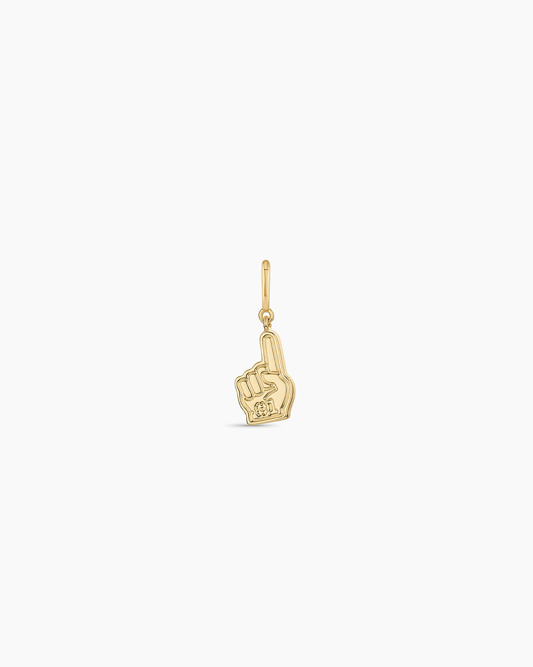 Scout Charm - #1 Fan || option::18K Gold Plated